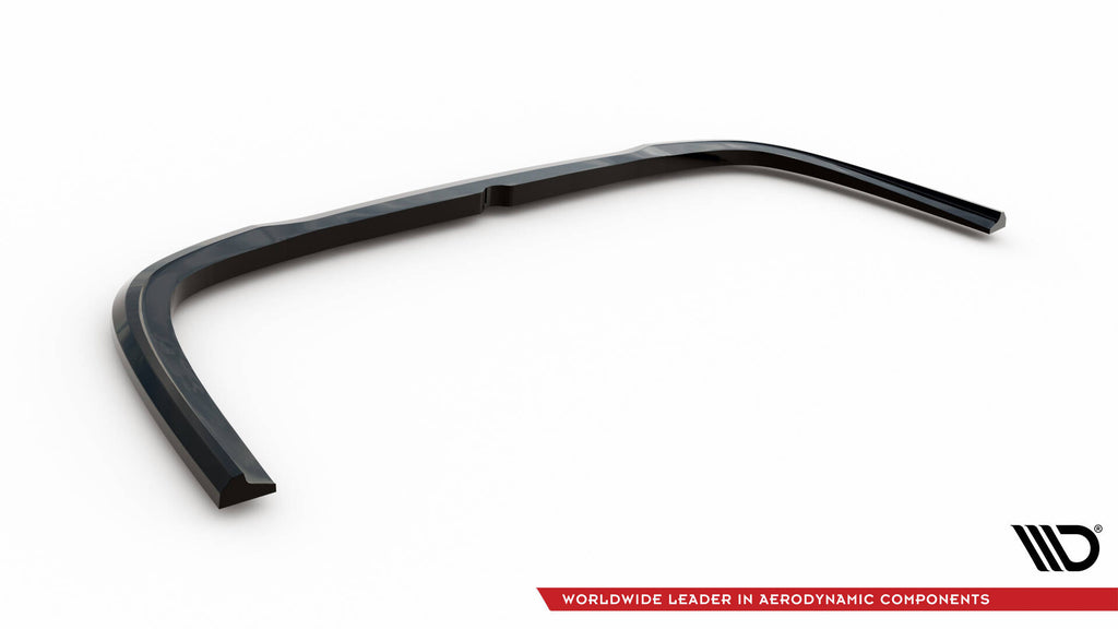 Maxton Design Heckansatz Ford Transit Courier Mk1 schwarz Hochglanz für Ford Transit Courier Mk1