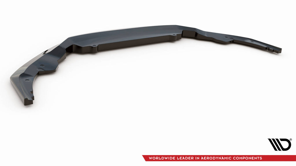 Maxton Design Street+ Spoilerlippe Front Ansatz V.3 passend für Audi R8 Mk2 Facelift schwarz Hochglanz