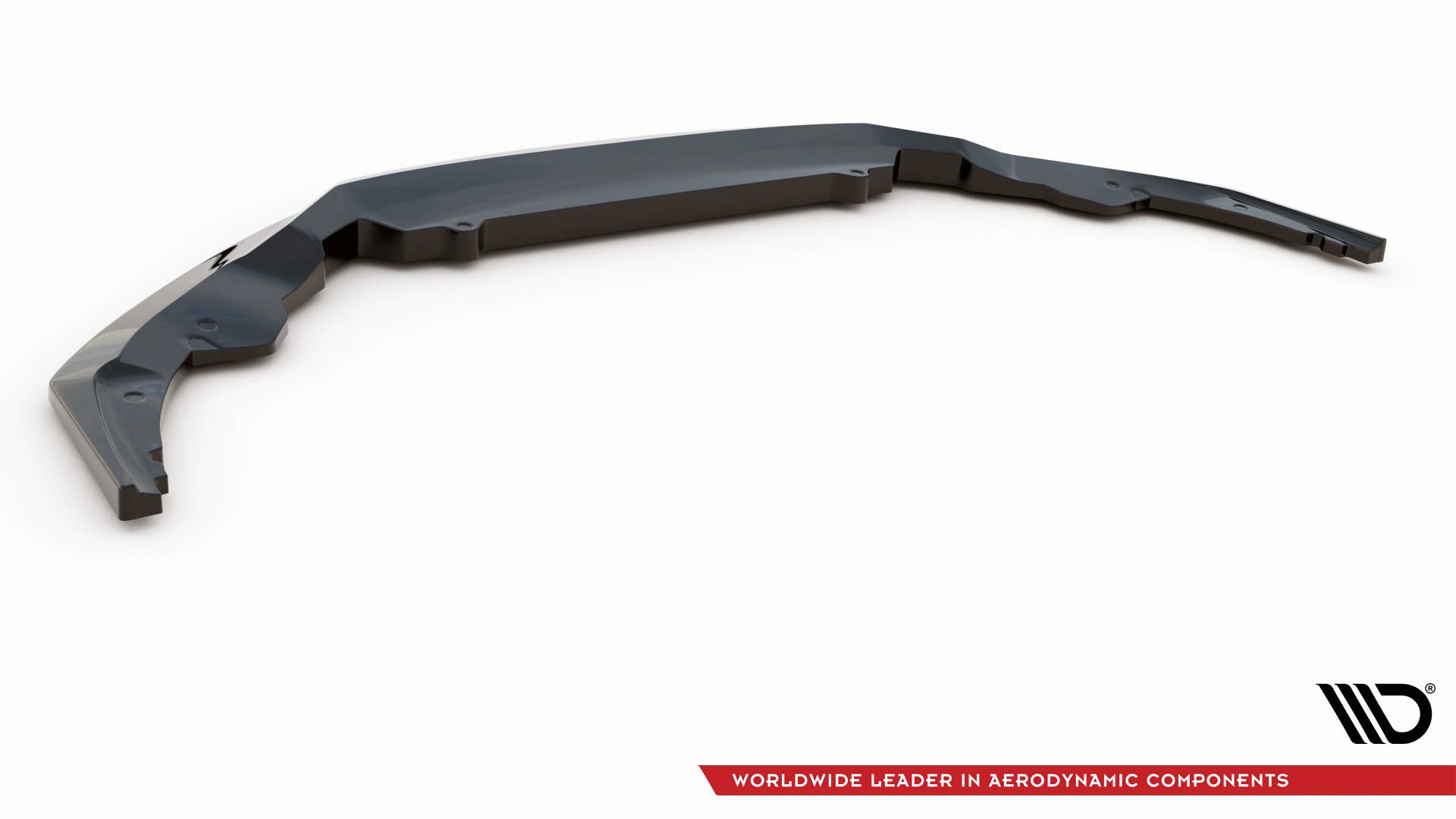 Maxton Design Street+ Spoilerlippe Front Ansatz V.3 passend für Audi R8 Mk2 Facelift schwarz Hochglanz