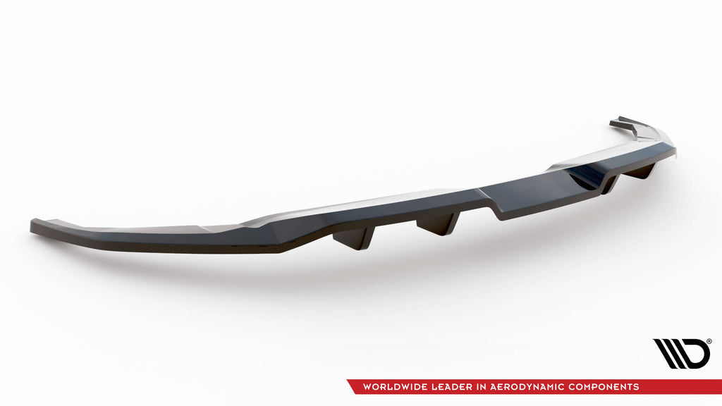 Maxton Design Street+ Mittlerer Diffusor RACE passend für Kia EV6 GT-Line Mk1 schwarz Hochglanz