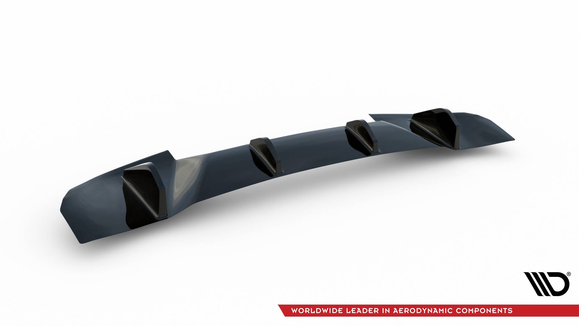 Maxton Design Diffusor Heck Ansatz passend für Mercedes-AMG GT / GT S C190 Facelift schwarz Hochglanz