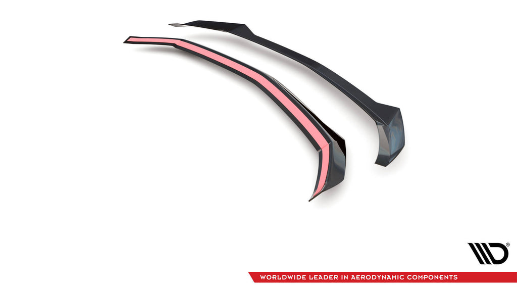 Maxton Design Höher Spoiler CAP passend für Lamborghini Urus Mk1 schwarz Hochglanz