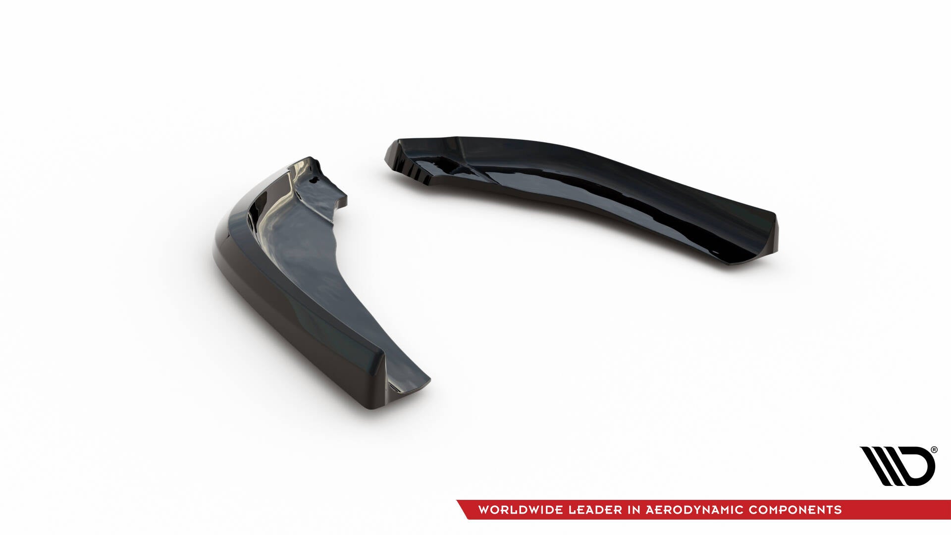 Maxton Design Heck Ansatz Flaps Diffusor V.1 passend für1 BMW 1er M-Paket / M135i F40 schwarz Hochglanz für BMW 1er F40
