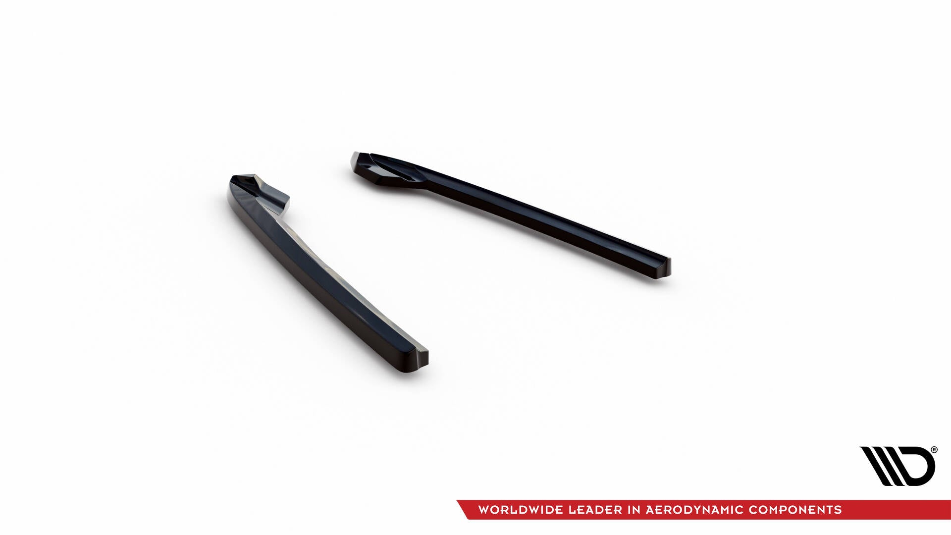 Maxton Design Heck Ansatz Flaps Diffusor V.3 passend für Audi A6 Avant / Limousine C7 schwarz Hochglanz