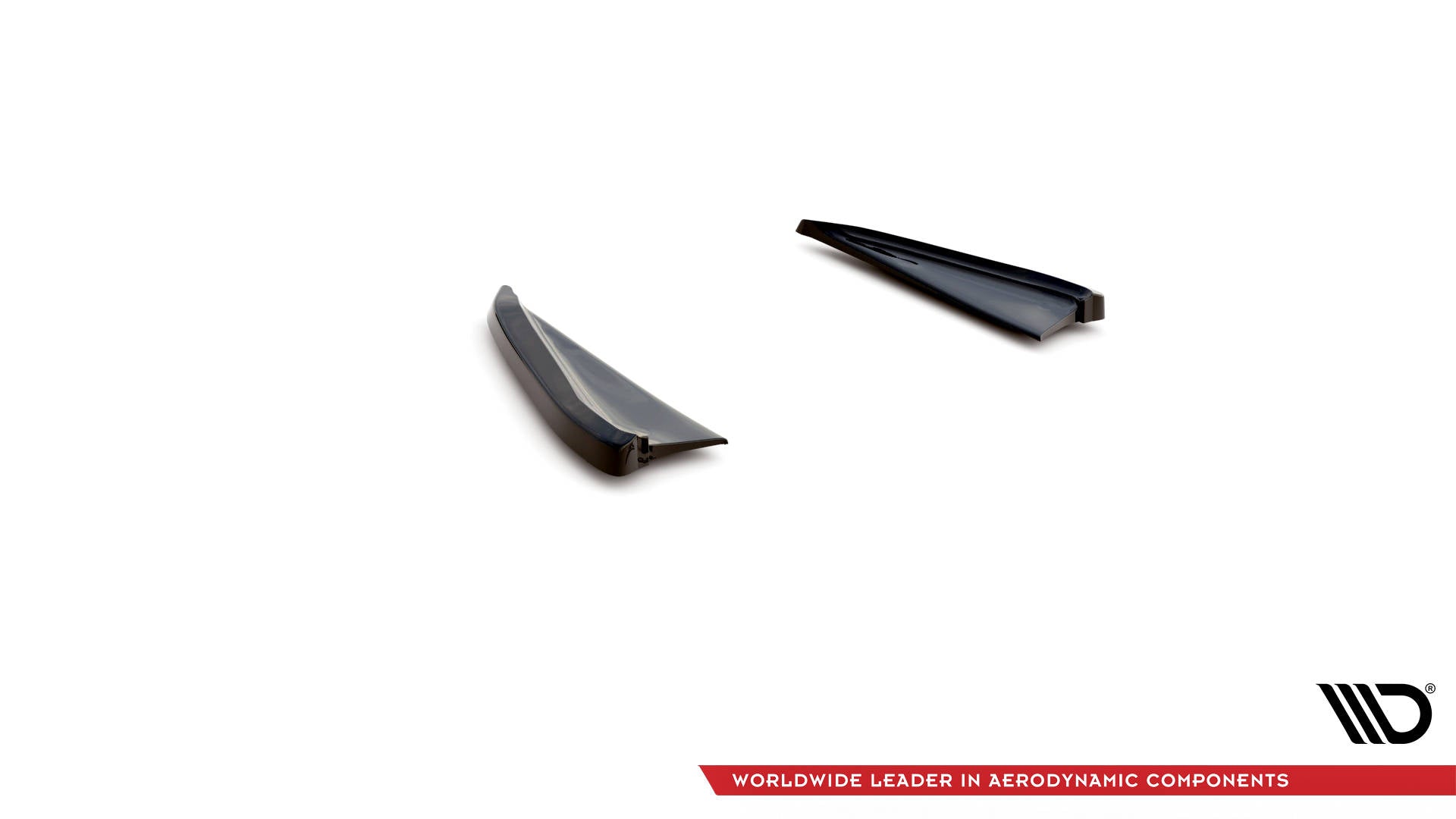Maxton Design Heck Ansatz Flaps Diffusor V.2 passend für Tesla Model 3 schwarz Hochglanz