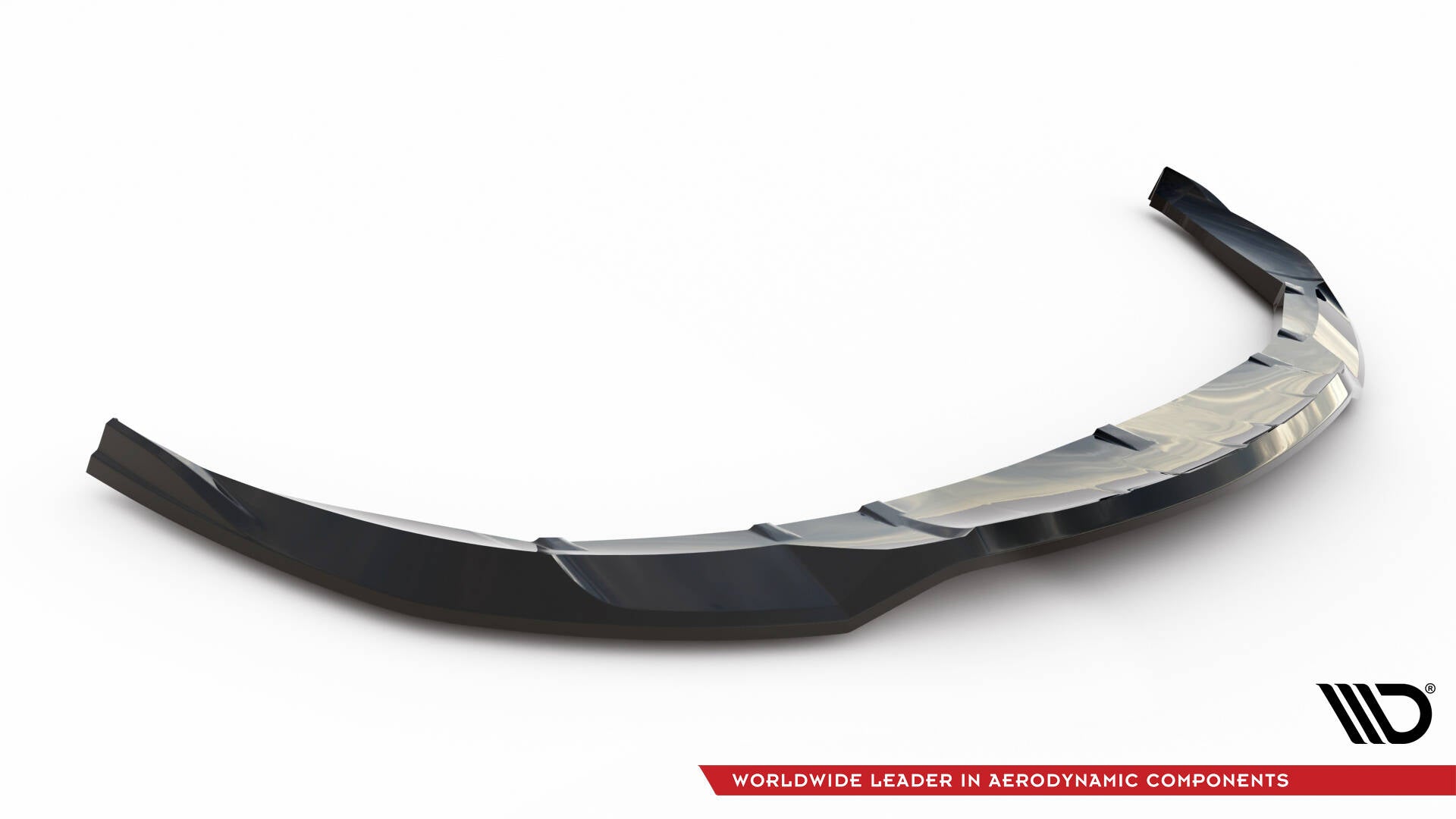 Maxton Design Street+ Spoilerlippe Front Ansatz passend für Porsche Taycan Cross Turismo 4S schwarz Hochglanz