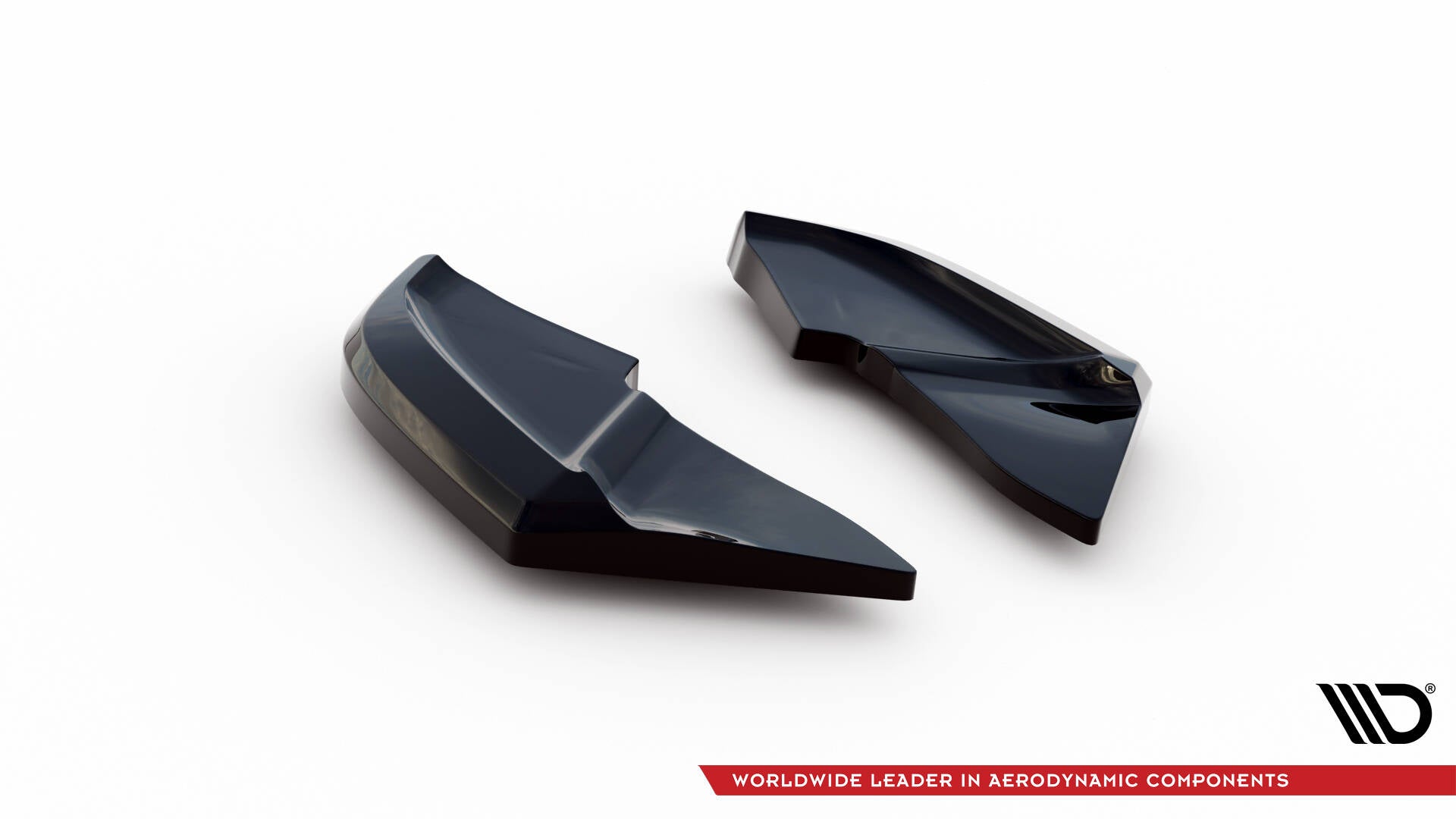 Maxton Design Heck Ansatz Flaps Diffusor V.1 passend für VW Scirocco Mk3 Facelift schwarz Hochglanz