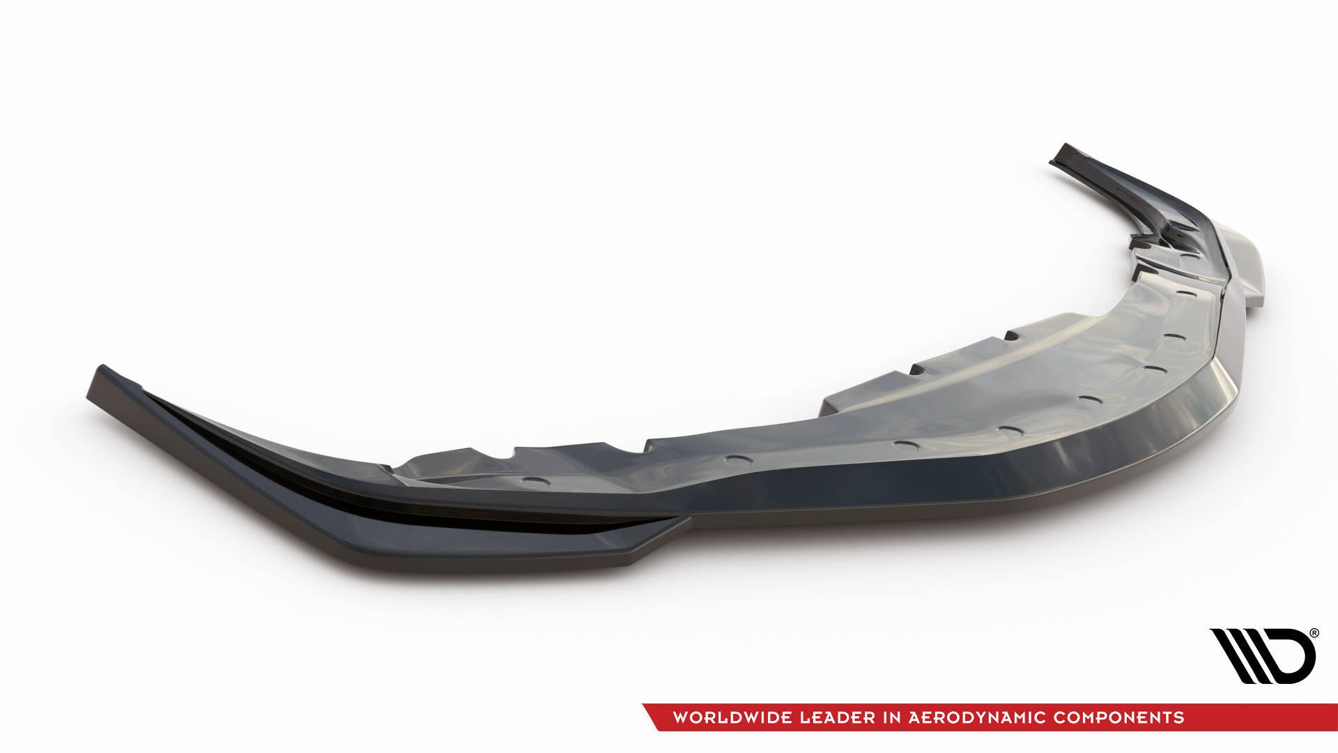 Maxton Design Street+ Spoilerlippe Front Ansatz V.1 passend für Toyota Supra Mk5 schwarz Hochglanz