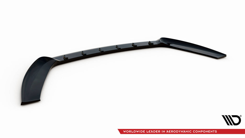 Maxton Design Street+ Spoilerlippe Front Ansatz passend für (Cupra) Ford Fiesta ST Mk7 FL schwarz Hochglanz