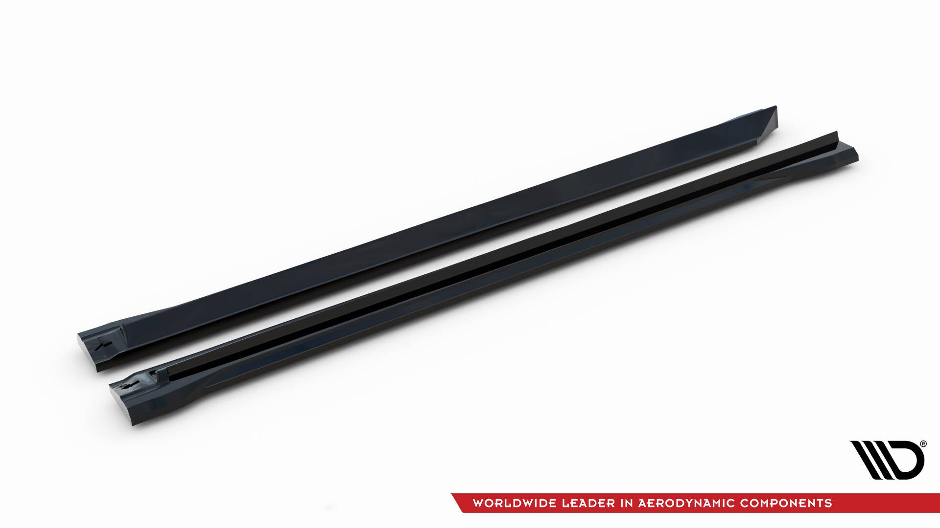 Maxton Design Street+ Seitenschweller Leisten passend für Bentley Bentayga Mk1 schwarz Hochglanz