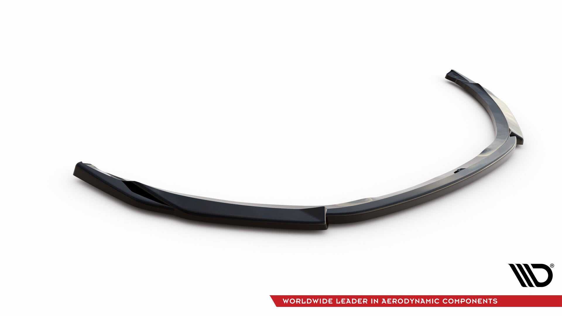 Maxton Design Street+ Spoilerlippe Front Ansatz V.2 passend für Renault Clio RS Mk4 schwarz Hochglanz