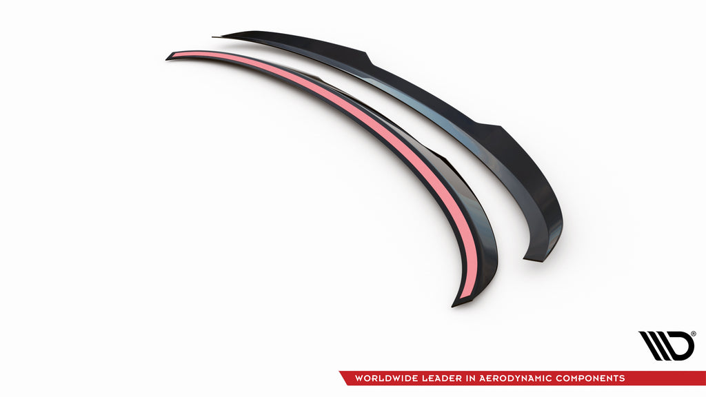 Maxton Design Spoiler CAP passend für BMW 3er GT M-Paket F34 schwarz Hochglanz