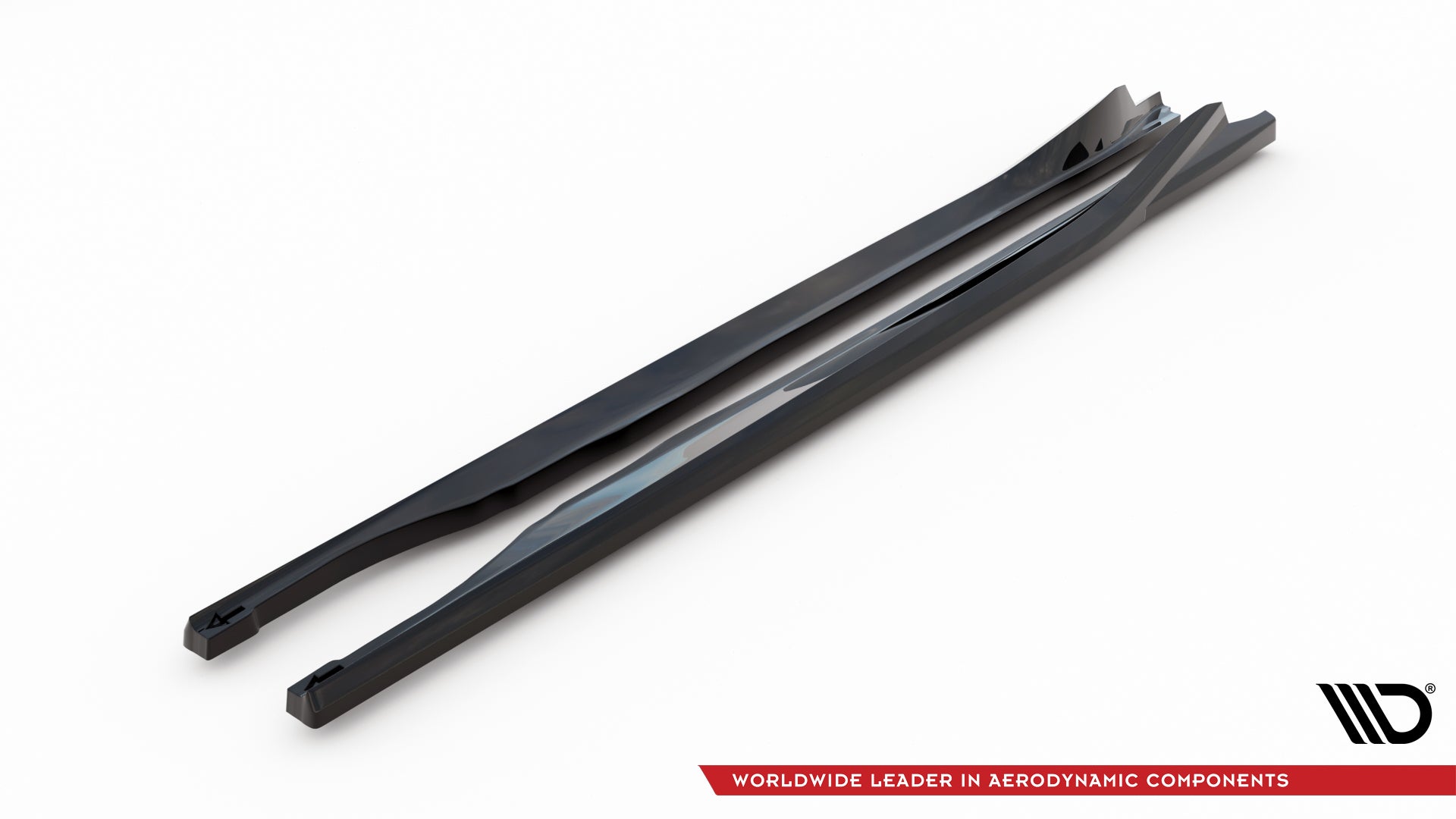 Maxton Design Street+ Seitenschweller Leisten passend für V.1 passend für Subaru BRZ Mk2 schwarz Hochglanz