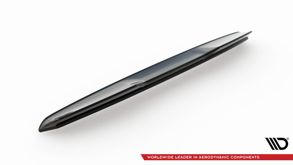 Maxton Design Spoiler CAP 3D passend für Lexus NX F-Sport Mk2 schwarz Hochglanz