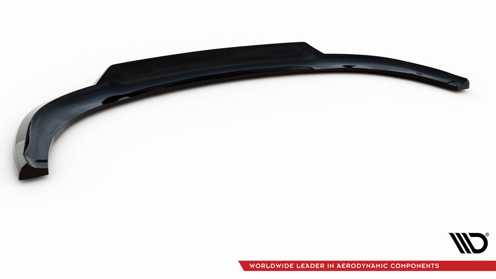 Maxton Design Street+ Spoilerlippe Front Ansatz passend für Chrysler Pacifica Mk2 schwarz Hochglanz