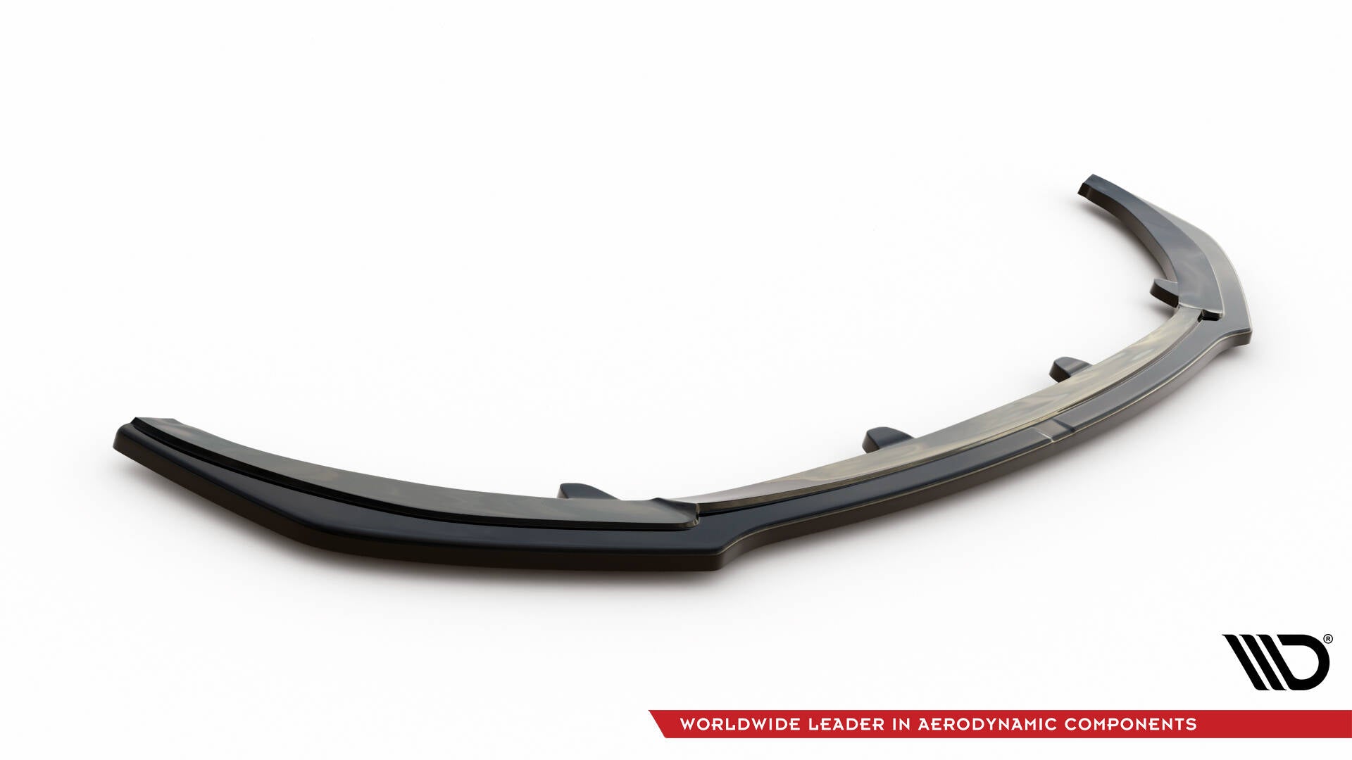 Maxton Design Street+ Spoilerlippe Front Ansatz V.1 passend für Kia Stinger GT / GT-Line / Standard Mk1 schwarz Hochglanz