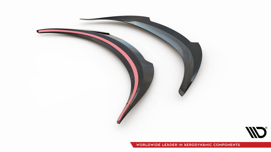 Maxton Design Spoiler CAP passend für Toyota Supra Mk5 schwarz Hochglanz