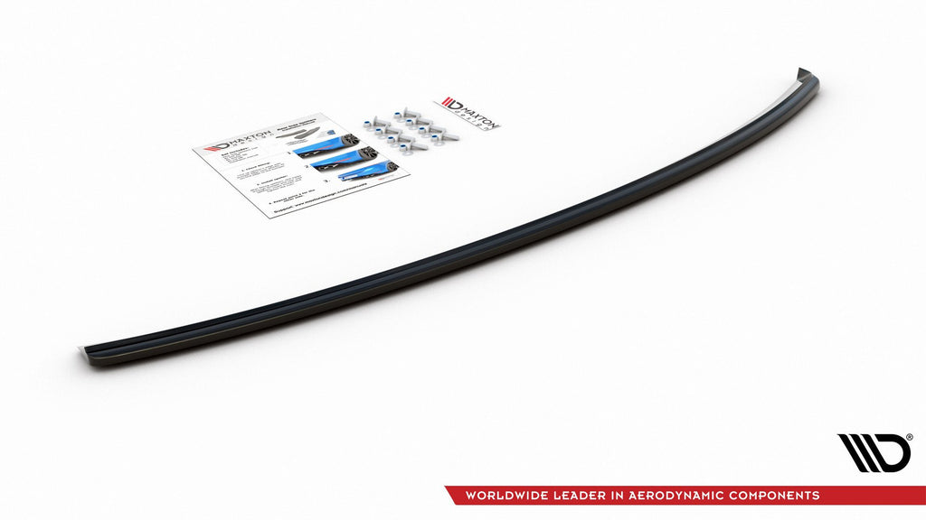 Maxton Design Heckansatz Audi A4 B8 Avant schwarz Hochglanz für Audi A4