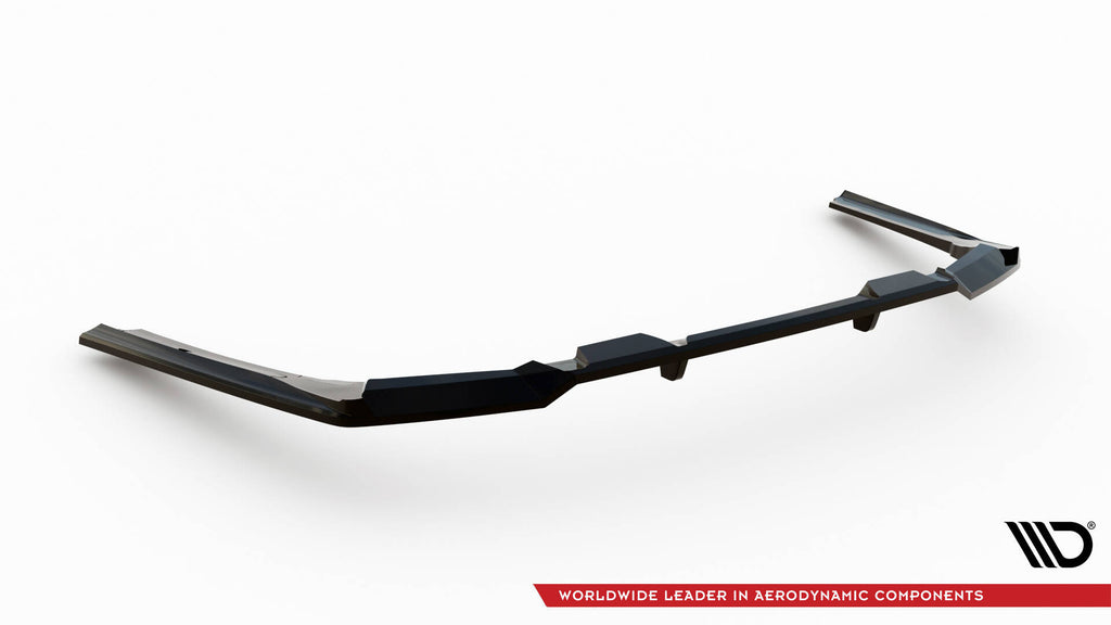 Maxton Design Street+ Mittlerer Diffusor RACE V.2 passend für BMW 5er / i5 M-Paket Limousine / Touring G60 / G61 schwarz Hochglanz