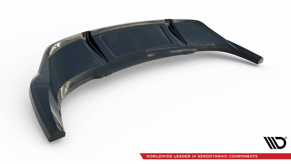 Maxton Design Street+ Mittlerer Diffusor RACE passend für Audi Q3 Sportback F3 schwarz Hochglanz