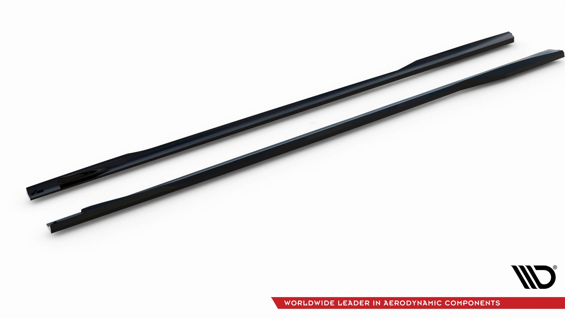 Maxton Design Street+ Seitenschweller Leisten passend für BMW 4er Coupe / Cabrio G22 / G23 schwarz Hochglanz