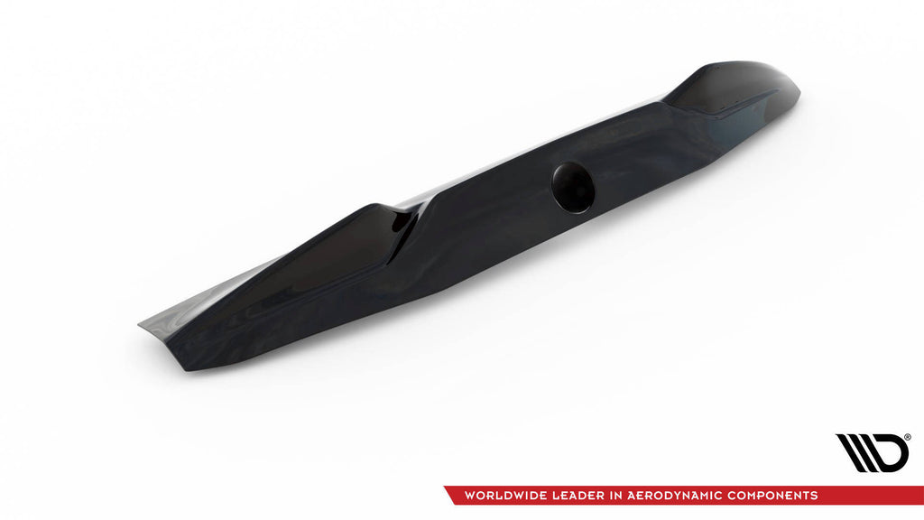 Maxton Design Heckscheiben Spoiler passend für BMW 1er M-Paket / M135i / 128ti F40 schwarz Hochglanz