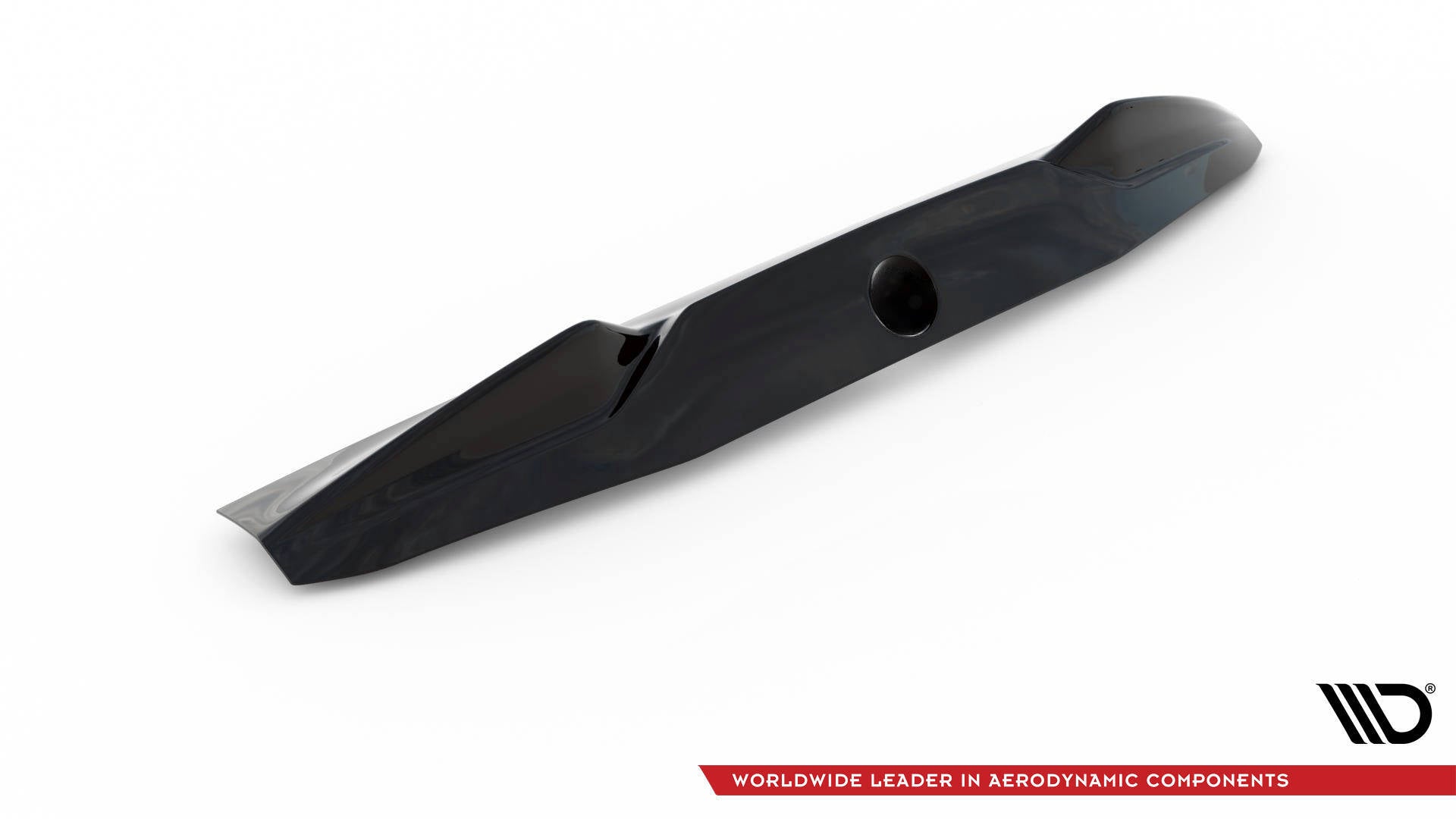 Maxton Design Heckscheiben Spoiler passend für BMW 1er M-Paket / M135i / 128ti F40 schwarz Hochglanz