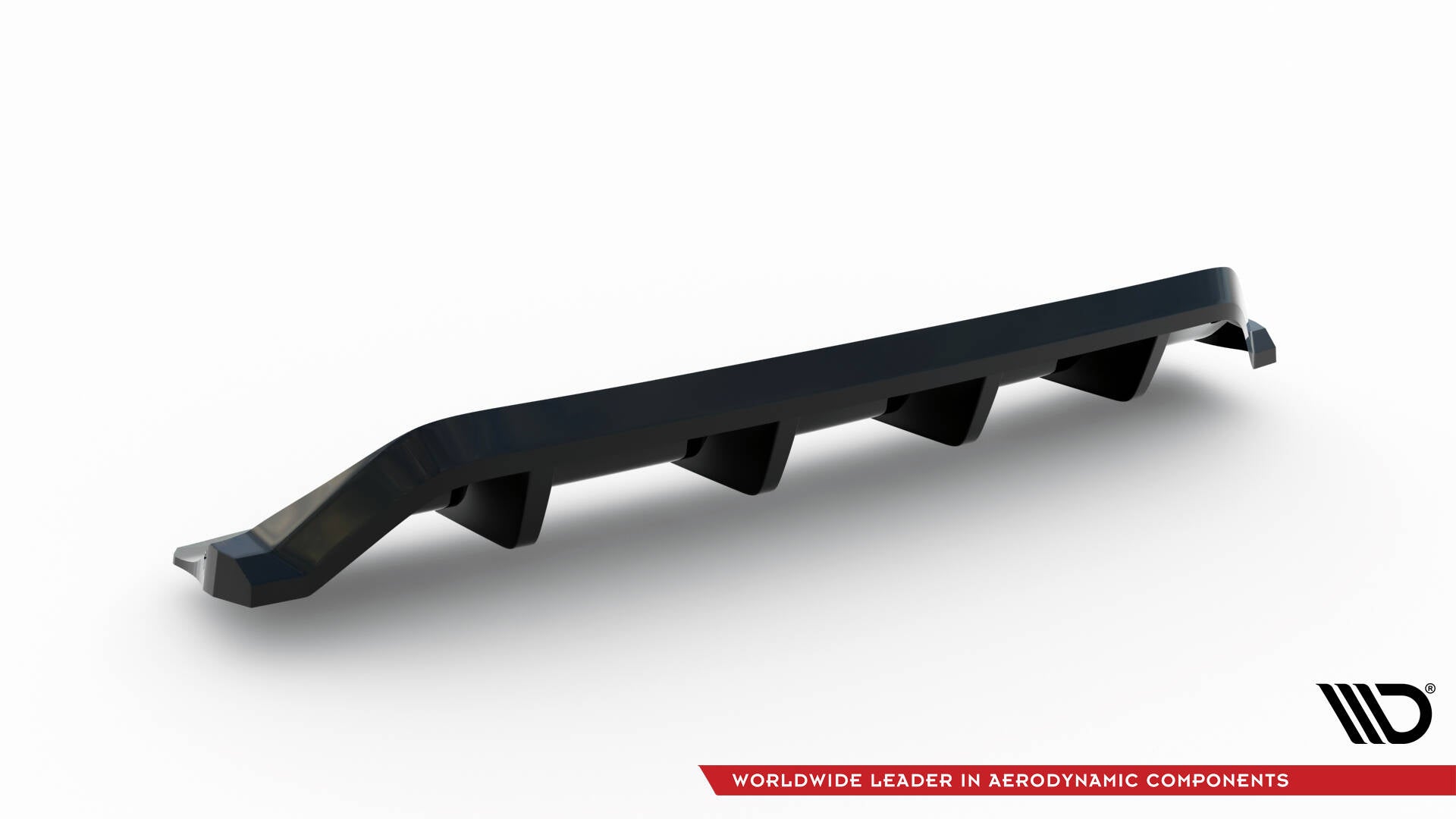 Maxton Design Street+ Mittlerer Diffusor RACE passend für Chrysler 300 Mk2 schwarz Hochglanz