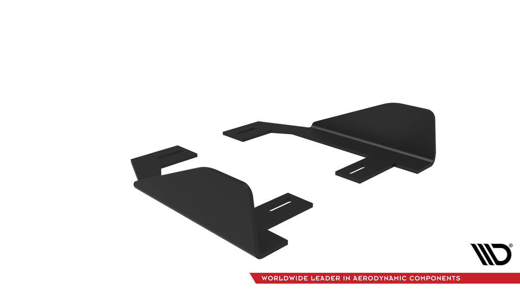 Maxton Design Seitenschweller Flaps passend für Kia Proceed GT / GT-Line Mk1 Facelift / Ceed GT Mk3 Facelift schwarz Hochglanz