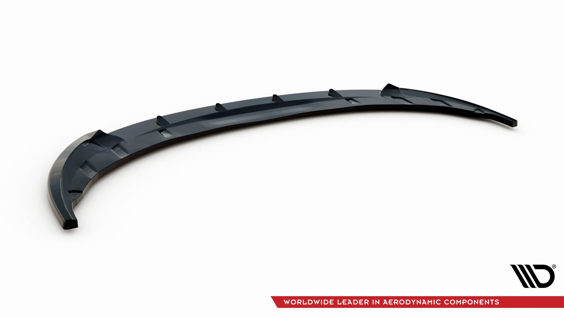 Maxton Design Street+ Spoilerlippe Front Ansatz passend für Toyota Yaris Mk3 Facelift schwarz Hochglanz