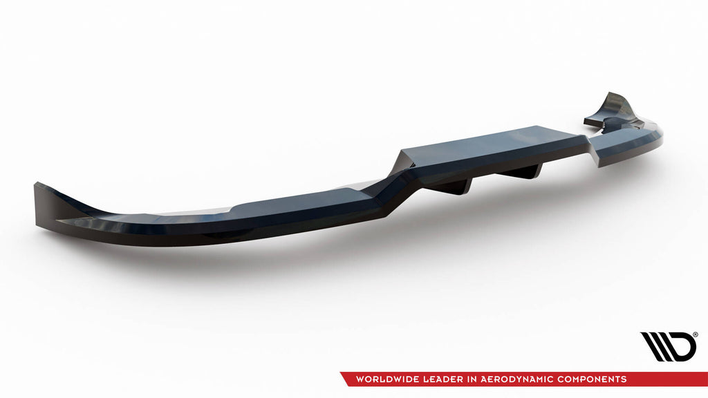 Maxton Design Street+ Mittlerer Diffusor RACE passend für Seat Arona FR Mk1 schwarz Hochglanz