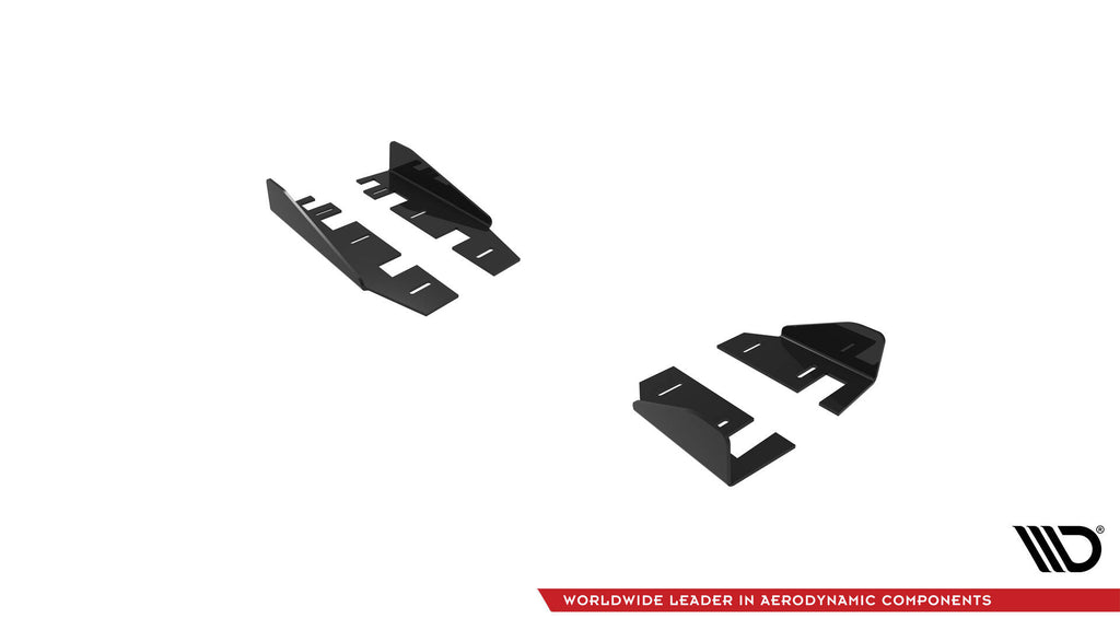 Maxton Design Seitenschweller Flaps passend für VW Jetta GLI Mk7 schwarz Hochglanz