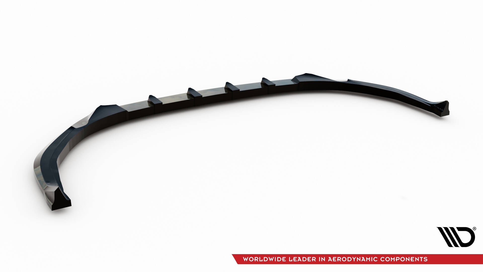 Maxton Design Street+ Spoilerlippe Front Ansatz passend für Peugeot 308 GT Mk3 schwarz Hochglanz
