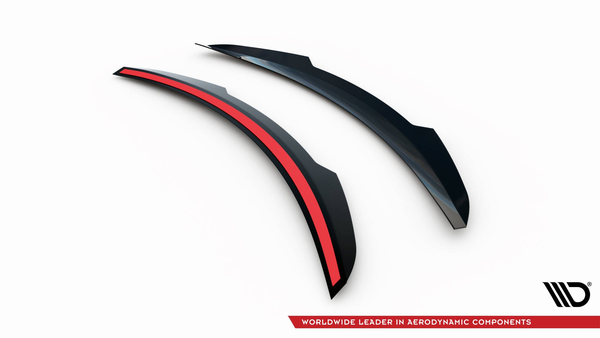 Maxton Design Spoiler CAP passend für Maserati Granturismo S Mk1 schwarz Hochglanz
