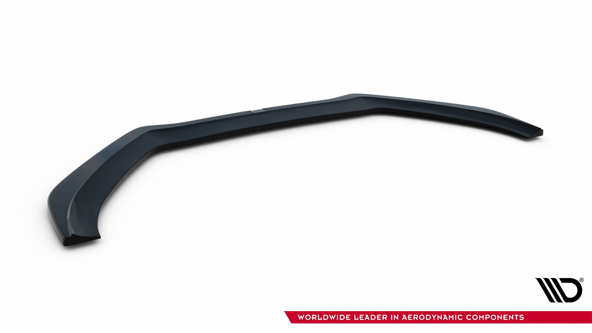 Maxton Design Street+ Spoilerlippe Front Ansatz V.2 passend für Audi S5 / A5 S-Line 8T Facelift schwarz Hochglanz