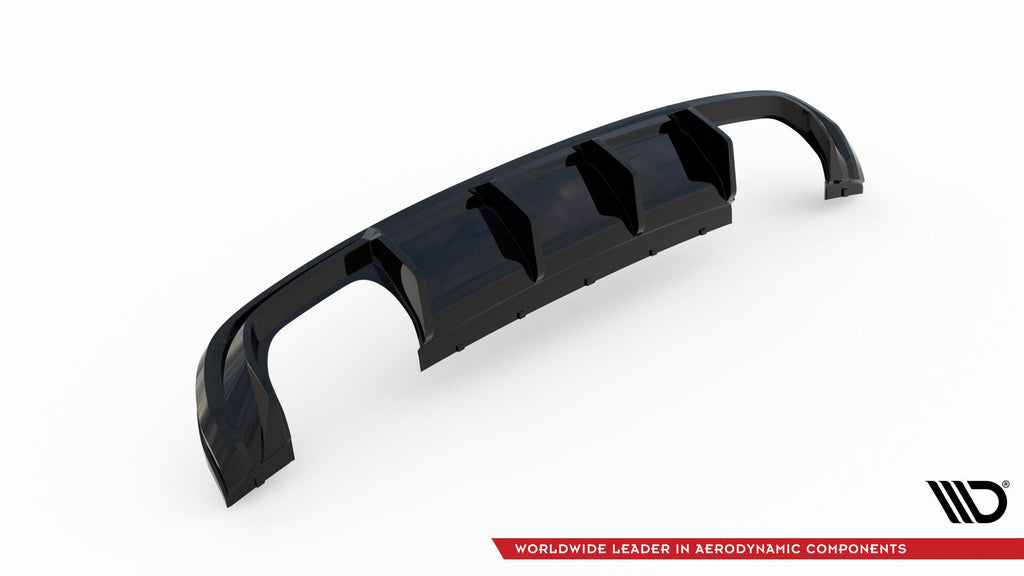 Maxton Design Diffusor Heck Ansatz passend für Audi S3 Sportback 8V