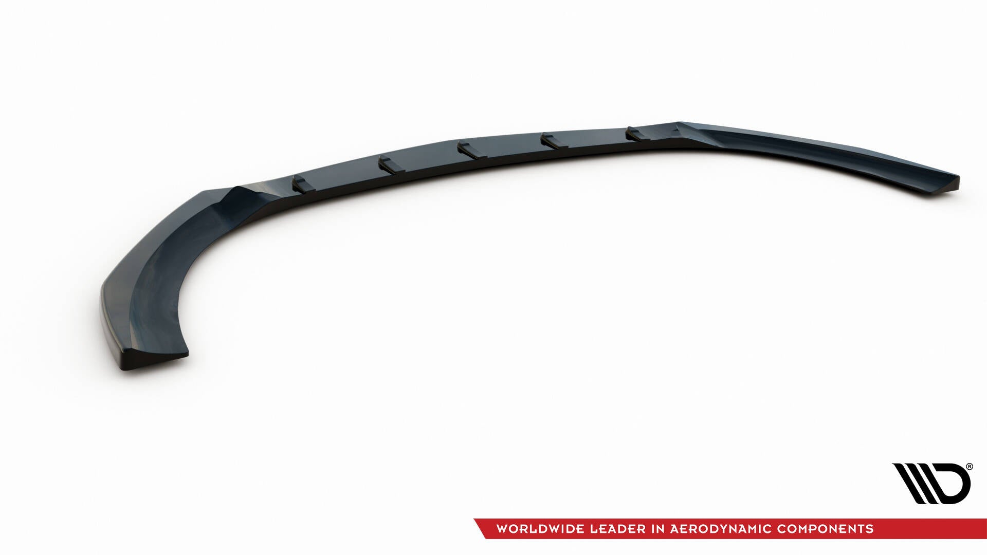 Maxton Design Street+ Spoilerlippe Front Ansatz V.1 passend für Mercedes-Benz CLA A35 AMG / AMG-Line C118 schwarz Hochglanz