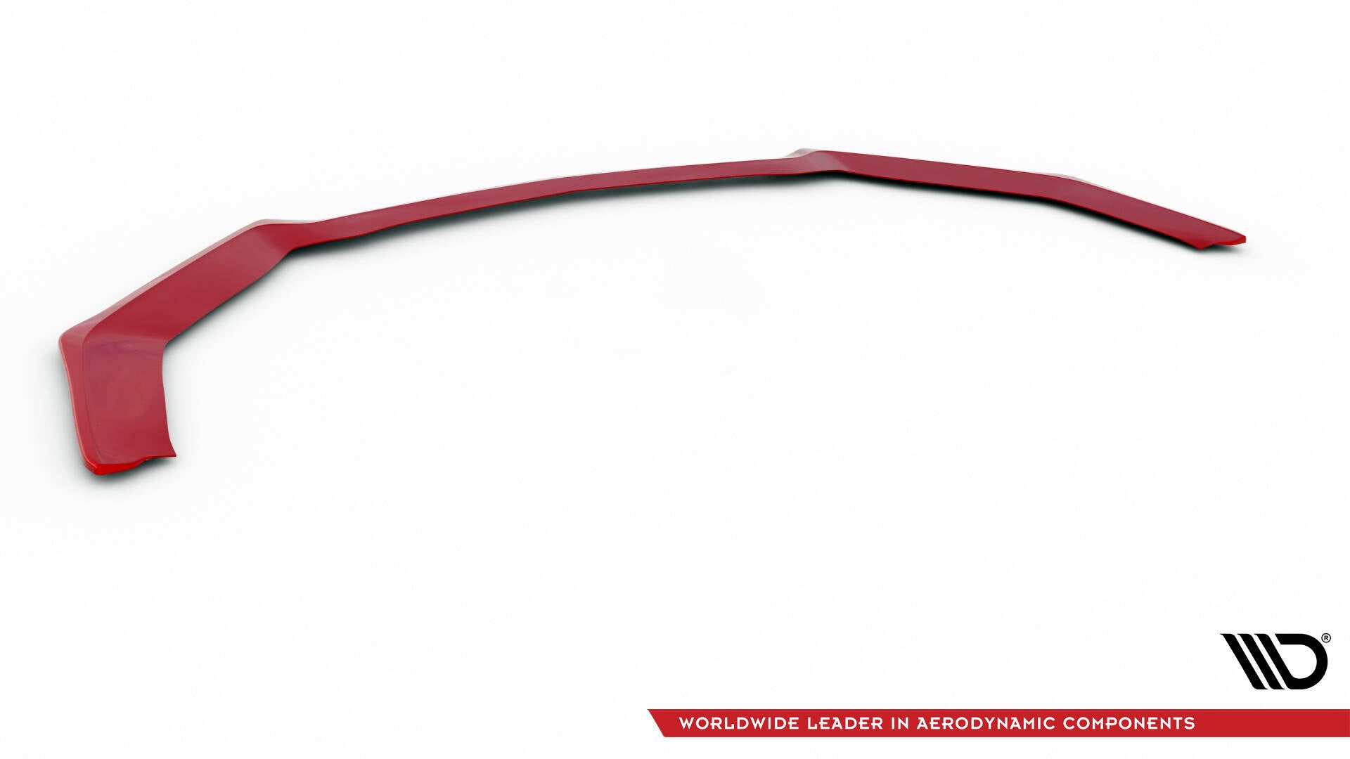 Maxton Design Street+ Spoilerlippe Front Ansatz V.2 passend für Ford Mustang Mk6 Facelift schwarz Hochglanz