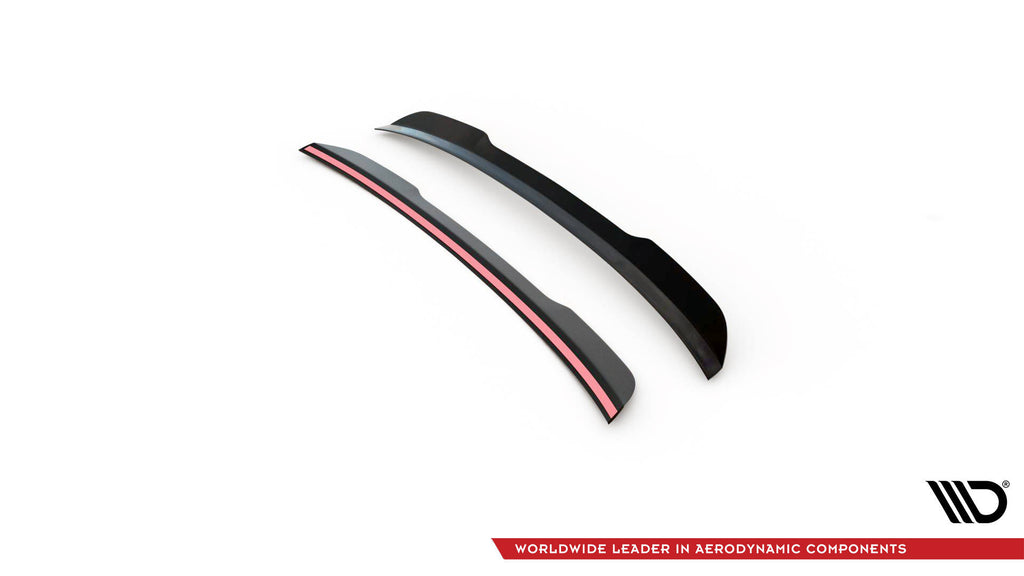 Maxton Design Spoiler CAP passend für VW Passat R-Line B8 schwarz Hochglanz