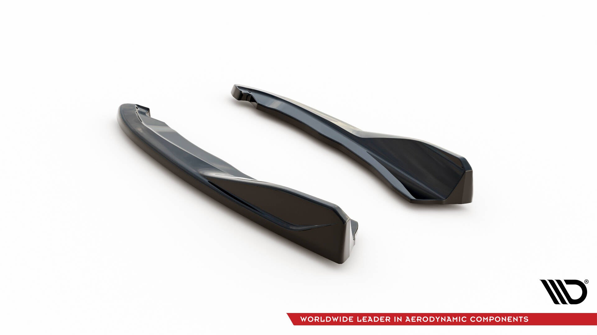 Maxton Design Heck Ansatz Flaps Diffusor V.2 passend für BMW 4er M440i G22 / G23 / G22 Facelift / G23 Facelift schwarz Hochglanz