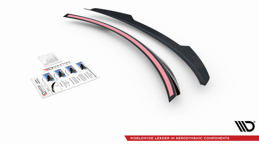 Maxton Design Spoiler CAP passend für Opel Insignia Mk2 schwarz Hochglanz
