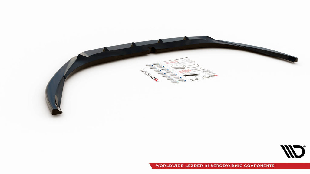 Maxton Design Street+ Spoilerlippe Front Ansatz passend für Citroen DS4 schwarz Hochglanz