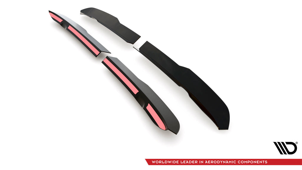 Maxton Design Spoiler CAP passend für Citroen Jumpy Mk3 schwarz Hochglanz