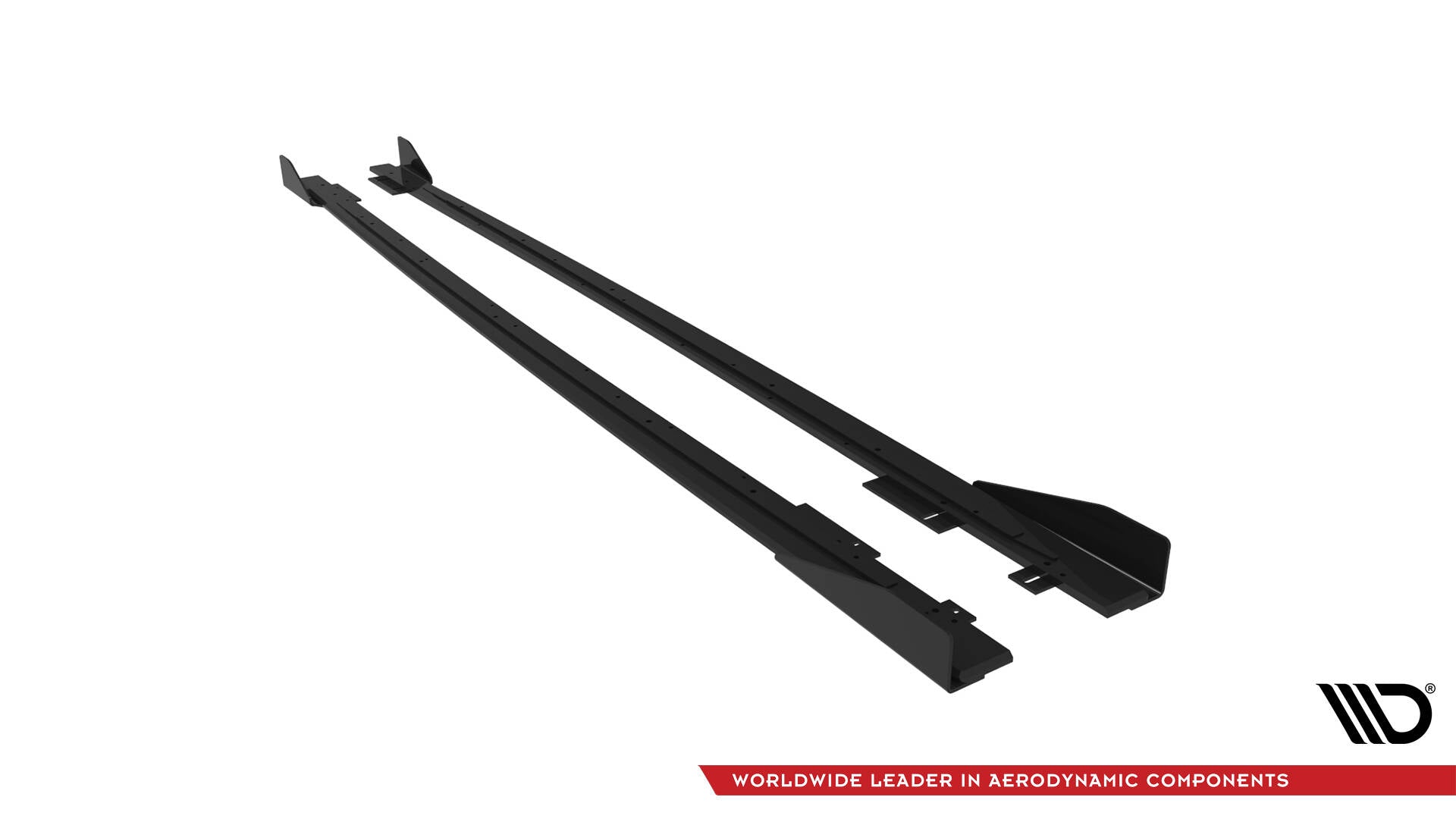 Maxton Design Street Pro Street+ Seitenschweller Leisten passend für V.1 + Flaps passend für Audi RS3 Limousine 8V Facelift schwarz Hochglanz