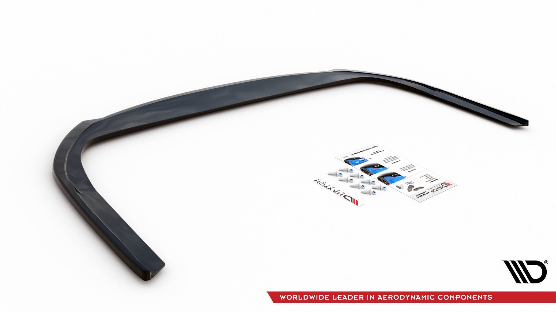Maxton Design Heckansatz Audi A7 C8 schwarz Hochglanz für Audi A7