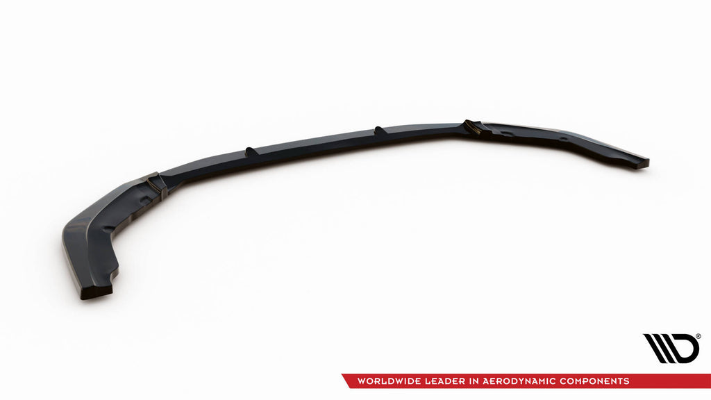 Maxton Design Street+ Spoilerlippe Front Ansatz V.2 passend für Suzuki Vitara S Mk2 schwarz Hochglanz
