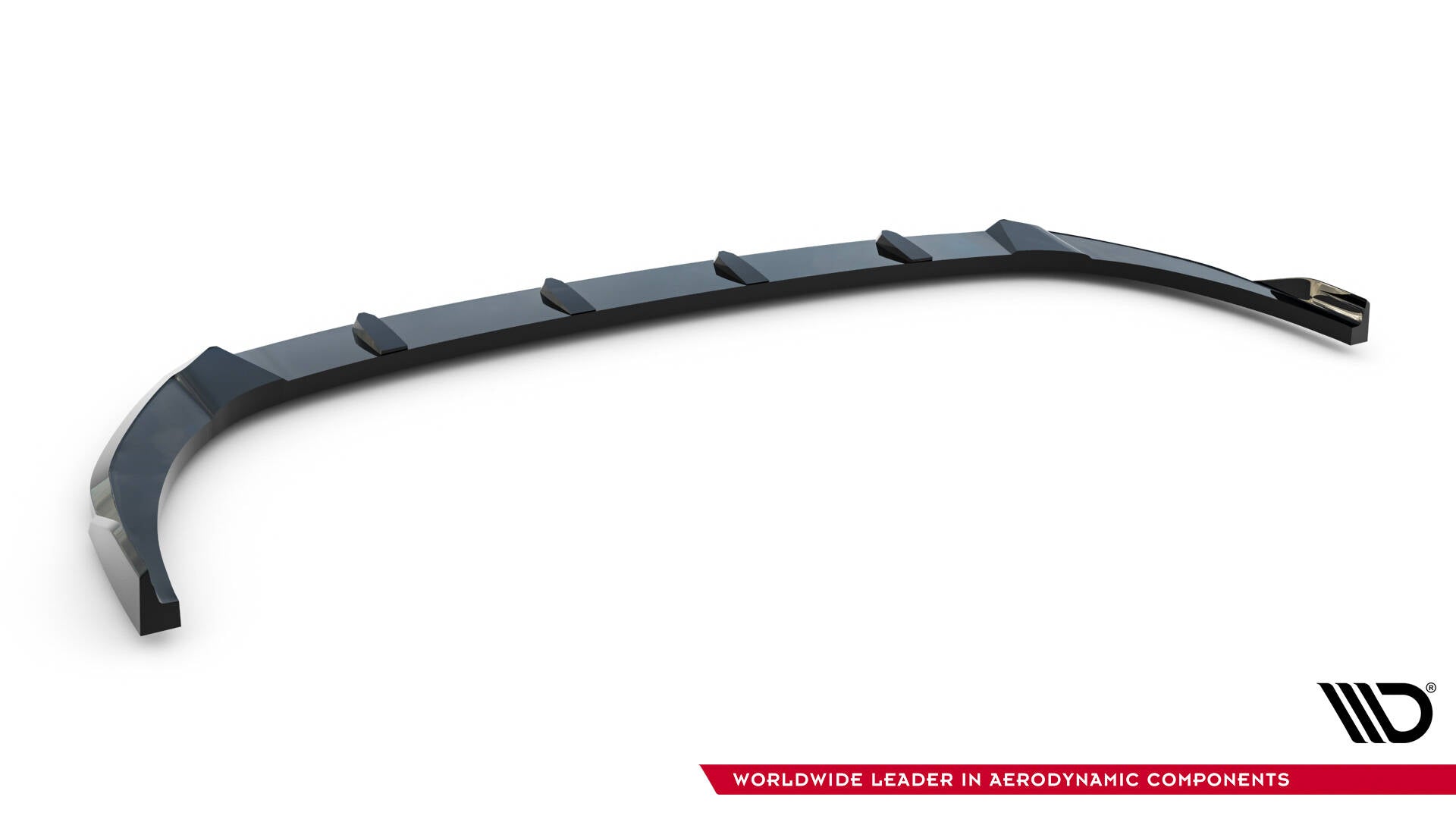 Maxton Design Street+ Spoilerlippe Front Ansatz V.2 passend für Hyundai Elantra N Mk7 schwarz Hochglanz