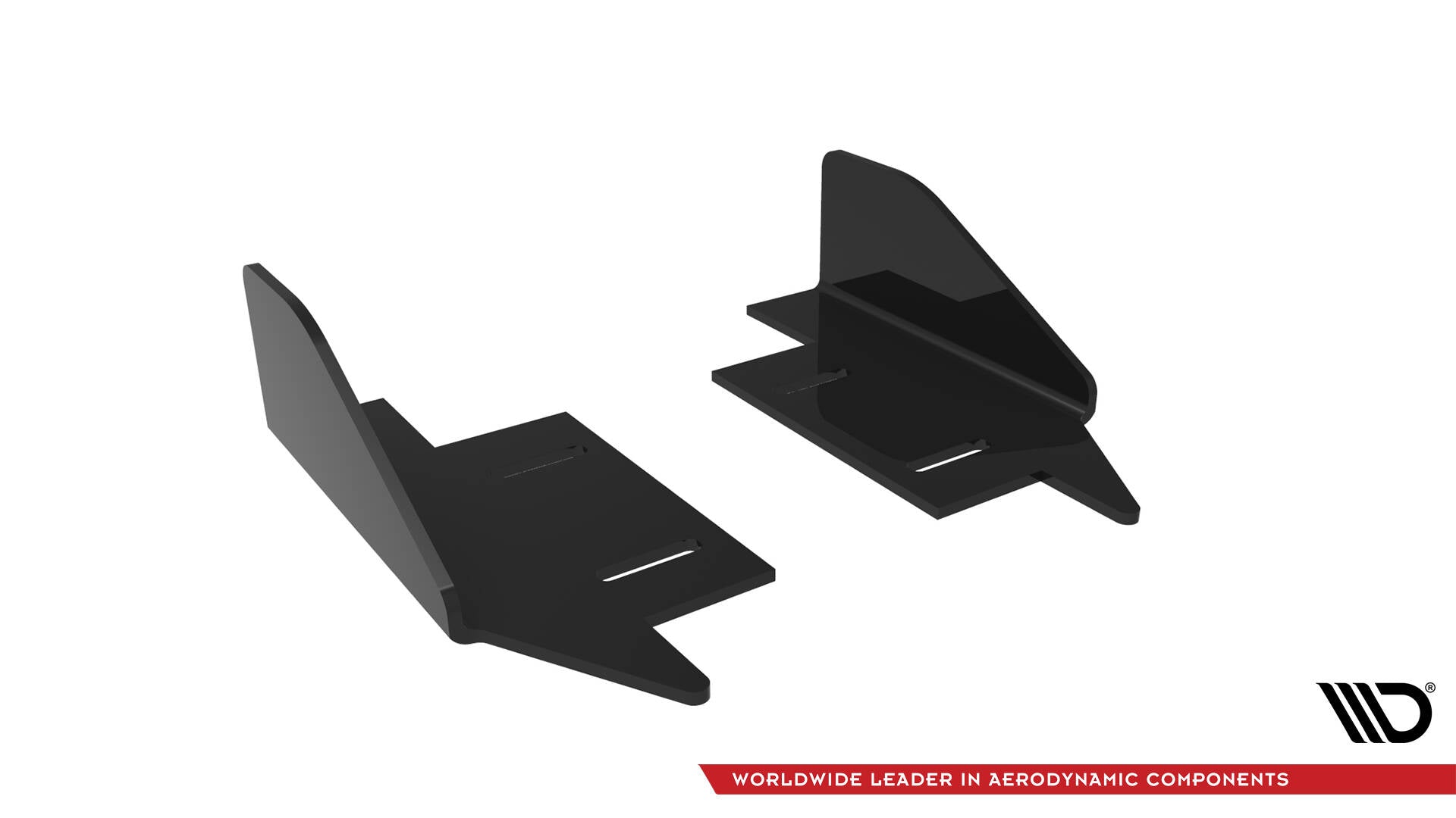 Maxton Design Seitenschweller Flaps passend für Audi RS3 Limousine 8V Facelift schwarz Hochglanz