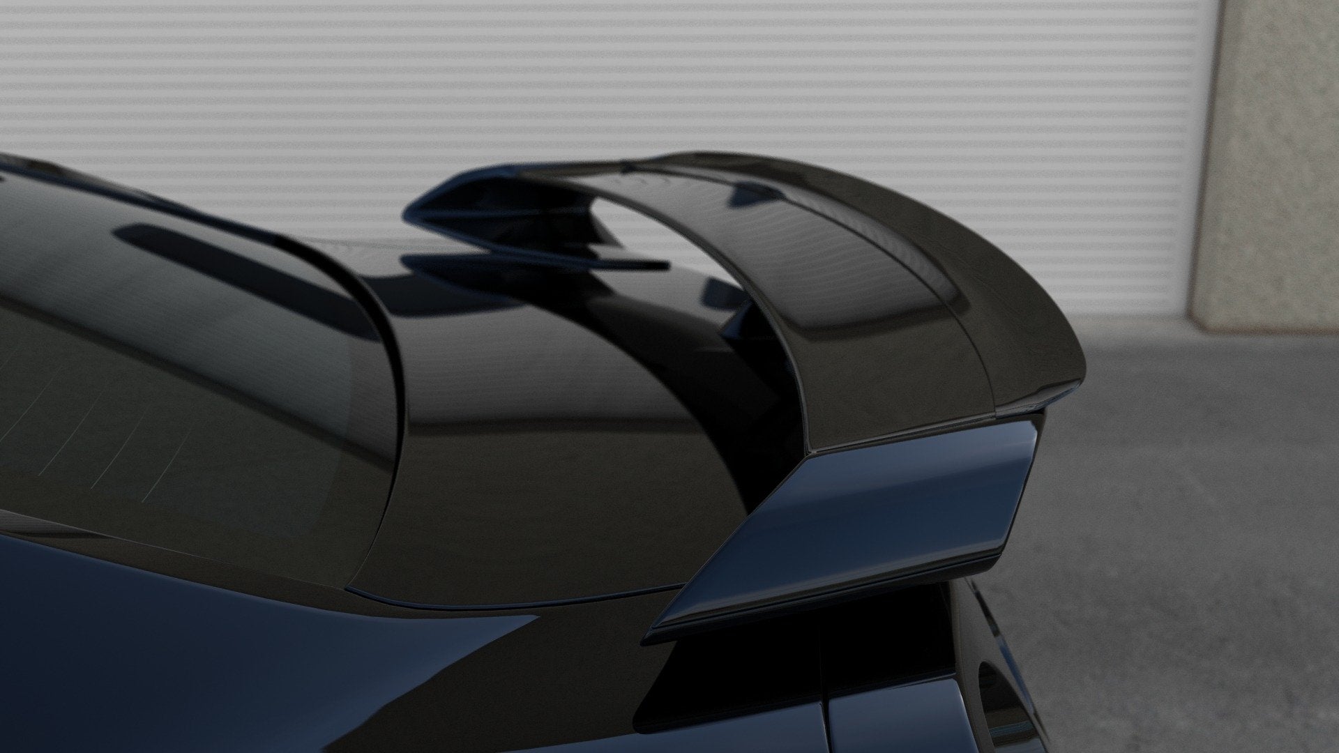 Maxton Design Spoiler CAP für NISSAN GT-R vor Facelift COUPE (R35-SERIES) (2007-2010) Carbon Look