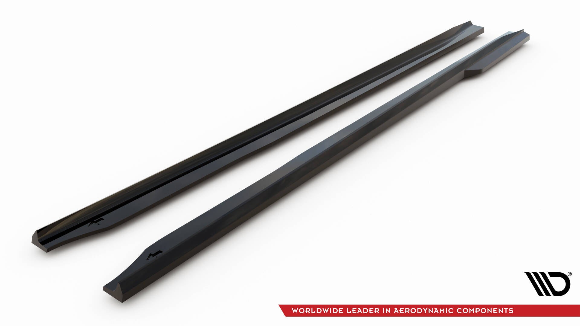 Maxton Design Street+ Seitenschweller Leisten passend für V.1 passend für BMW M2 G87 schwarz Hochglanz